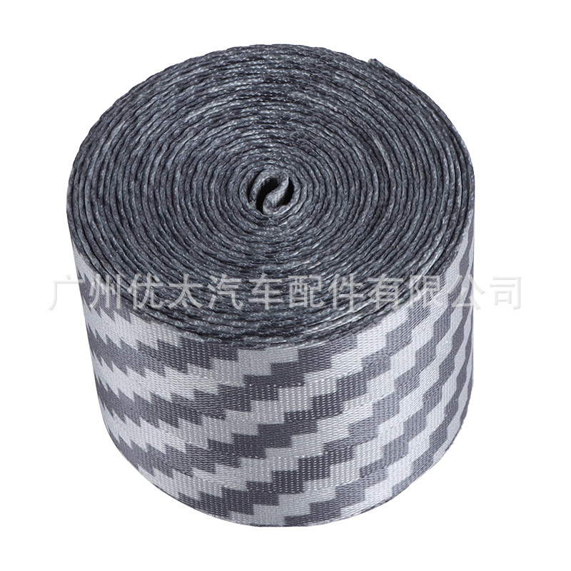 Car modified safety belt and wind style carp seat safety belt 4.8cm wide color modified safety belt woven