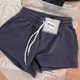 2024 New 3 Color Heavy American Style High Waist Loose Casual Outer Wear Sports Shorts Hot Pants Basic Sweat Pants