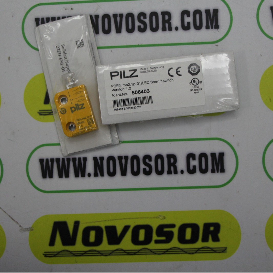 PILZ皮尔兹继电器 PSEN MA2.1P-31  506403咨询后下单