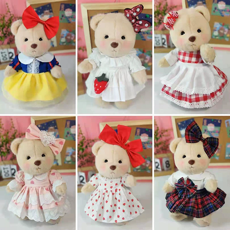 Плюшевая кукла, юбка, 30 см, с маленькими медведями, стиль Lolita