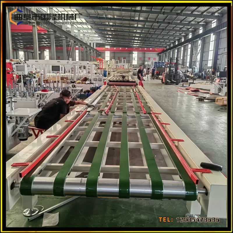 环保型硫氧镁板材生产线 免费提供技术配方 水泥纤维板生产设备