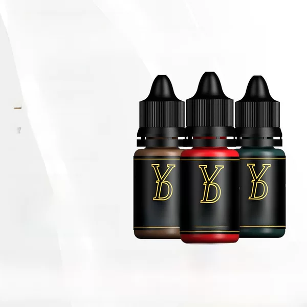 YD small black bottle 12ml eyebrow tattoo pigment liquid eyebrow tattoo pigment wild line eyebrow current meter for eyebrows