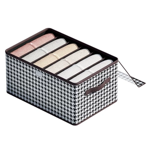 Foldable Clothes Storage Box with Separator for Home Use, 1L Capacity