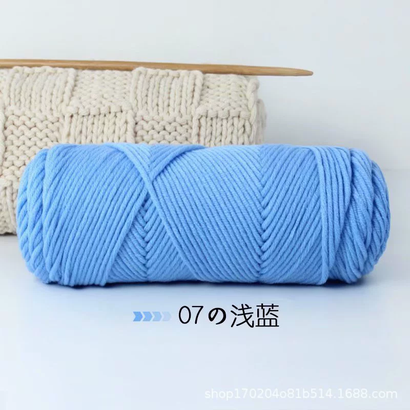 Хлопковая пряжа с tufting 8*7S, узлы для DIY ковров и ковриков, многоцветная палитра 70+ оттенков