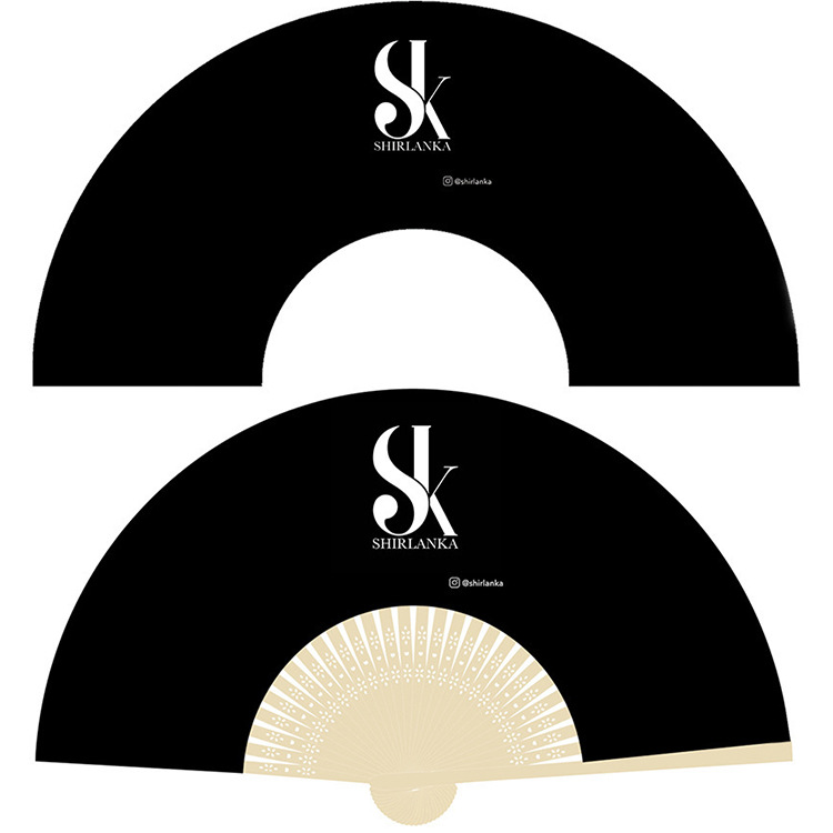 Soporte a la personalización de tamaño 15CM para niños pequeños ventiladores plegables publicitarios regalos promocionales regalos ventiladores plegables