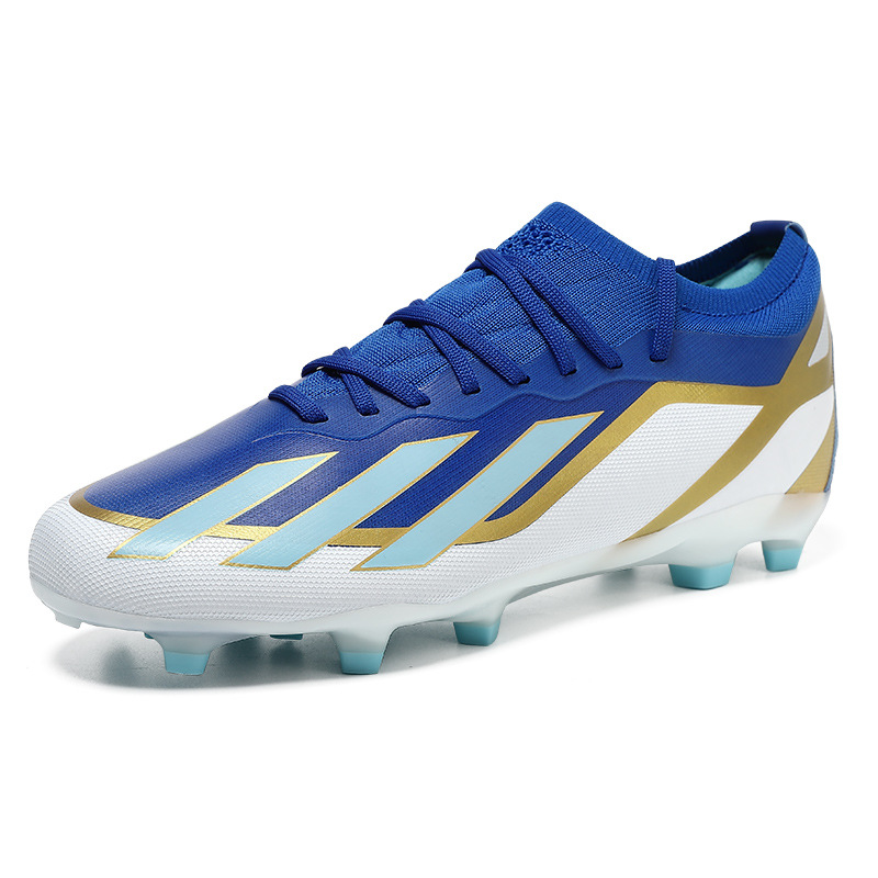 Nuevos zapatos de fútbol transfronterizos SOCCER BOOTS juveniles hombres y mujeres zapatos de entrenamiento de entrenamiento de clavos largos fabricantes