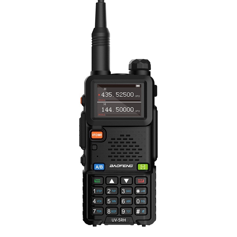 UV-5RH de walkie-talkie Baofeng/5RM de alta potencia 10W de un solo clic de frecuencia AM línea de aviación de banda completa recorrido sin conductor