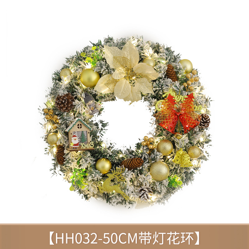 Amazon Navidad guirnalda árbol de Navidad Festival decoraciones regalo escena diseño puerta colgando adornos creativos adornos