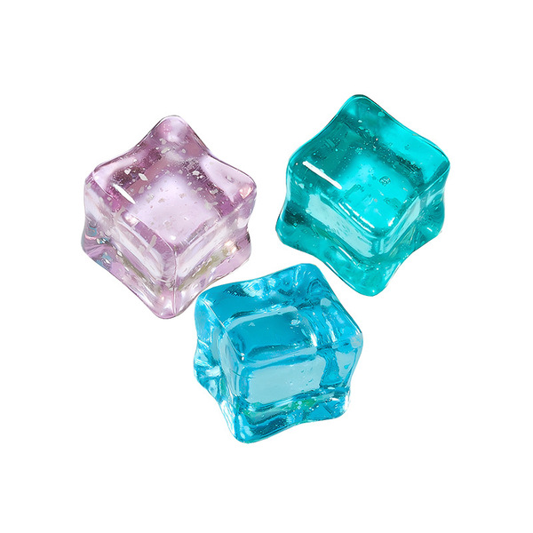 Acrylic realistic ice cubes