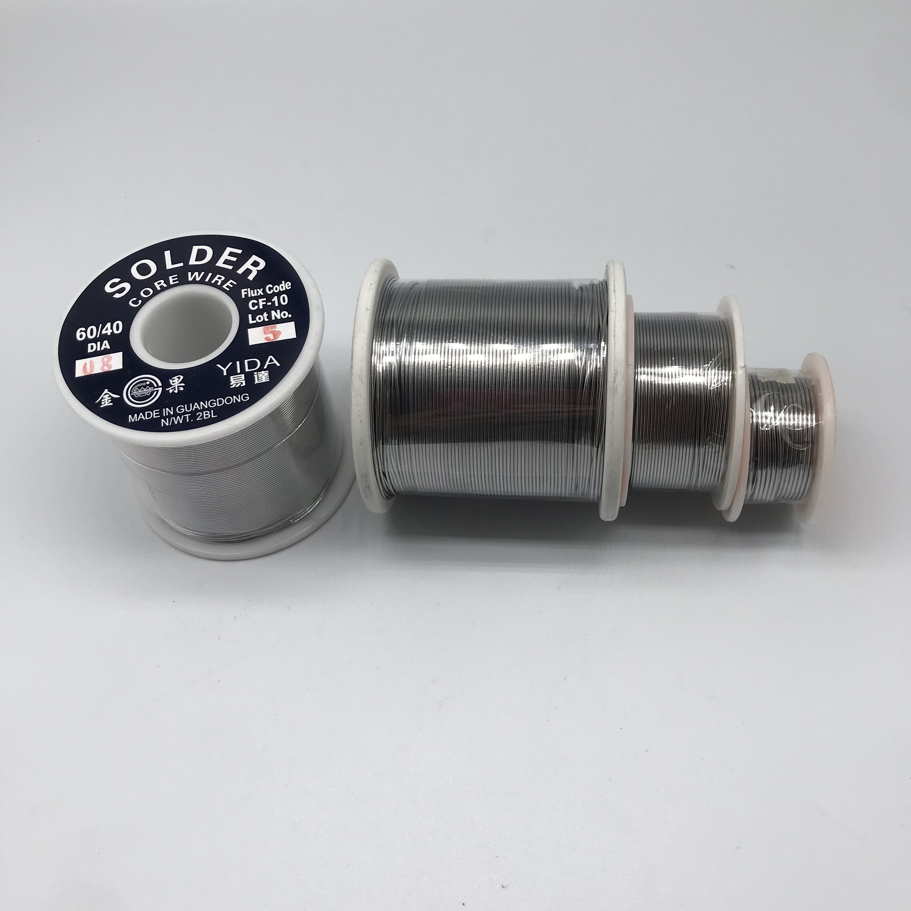 제조업체 공급 활성 솔더 와이어 청소 무료 로진 코어 0.8mm 납땜 인두 액세서리