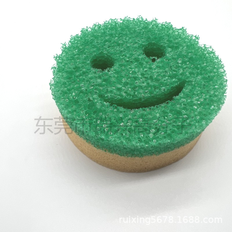 厨房海绵块 洗碗清洁感温过滤海绵擦遇水变软