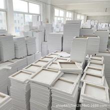 厂家现货批发帆布画布画框 白色油画框 手绘DIY绘画套装各种尺寸