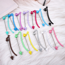 DIY串珠书签ins马卡龙穿珠饰品益智加工吊坠跨境热销摆件现货批发