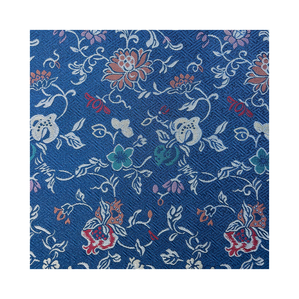Ocho preciosos granada flor de estilo antiguo Song brocade tela de seda de morera cheongsam trajes antiguos chinos nueva tela de estilo chino FD6420
