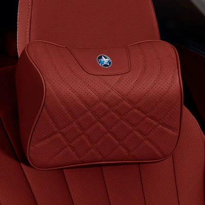 Foam Lumbar Support Comfortable Seat | Waist support - volcano-red-neck-pillow
