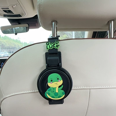 Car cup holder/beverage holder – Holder, Car Storage Hook - water-cup-holderhook-two-in-one-black-si-snake