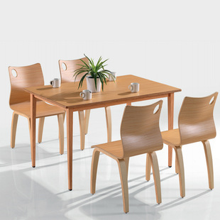 Fast food table and chair school dining hall staff restaurant table and chair commercial milk tea noodle shop table factory canteen backrest table and chair