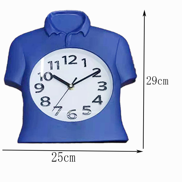 Reloj de pared moderno con diseño cartoon retro - Movimiento de cuarzo silencioso con segundos continuos - Fuente clara - Para decoración personalizada