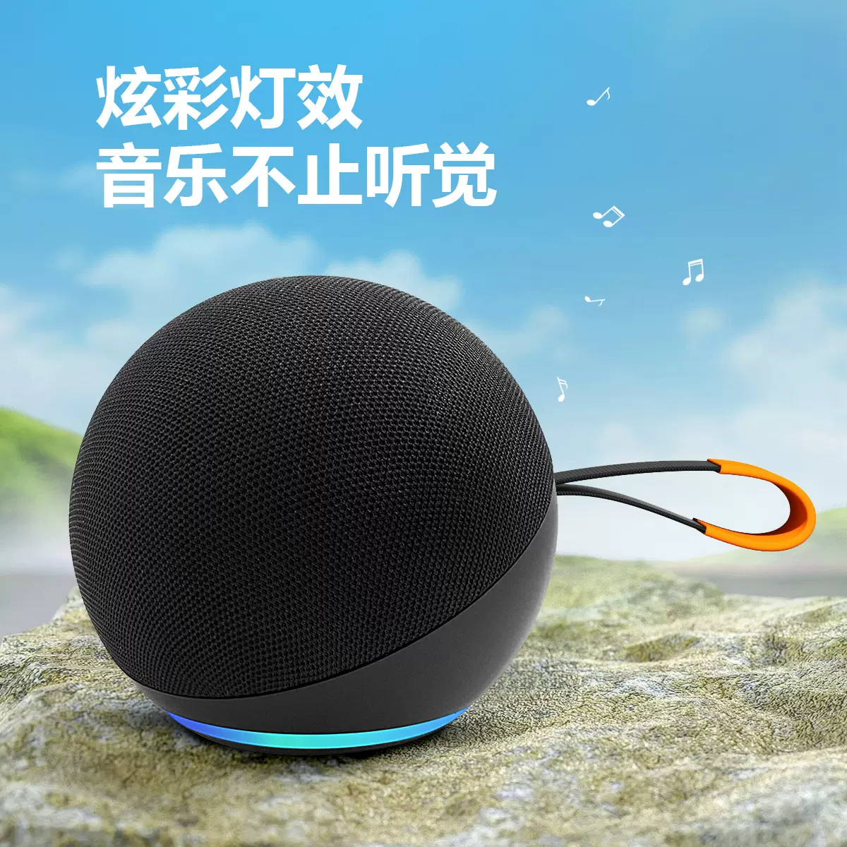 跨境新款Alaxe Pro无线蓝牙音箱手提布艺插卡迷你重低音炮音响