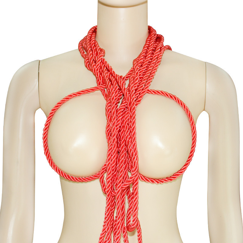 Cereza 5m 10m adultos atado atado cuerda de cáñamo suave cuerda de seda femenina de alta elasticidad SM cuerda de algodón