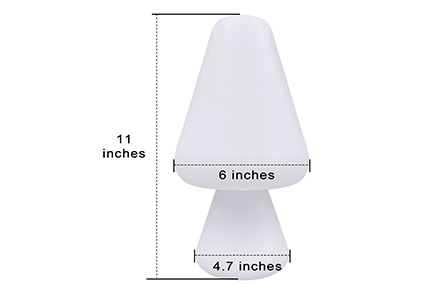 Fabricante recargable lámpara de mesa de control remoto bar restaurante café lámpara de mesa atmósfera decoración lámpara de escritorio creativa luz de noche USB