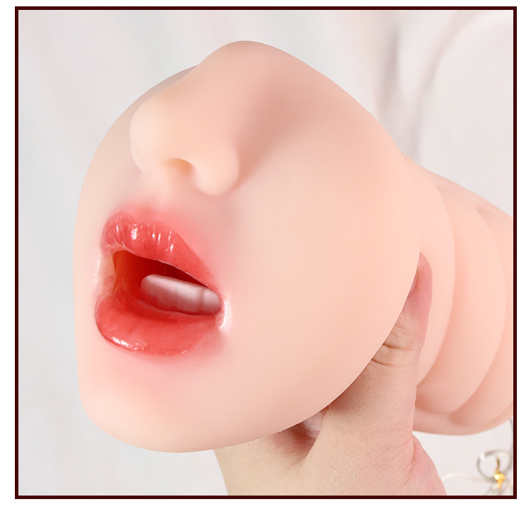 Electric Tongue Male Masturbator Cup with TPE Inverted Mold Design — detail image 24