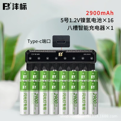 Hibrid akkumulyator batareyaları | Microphone Aa Toy - no-5-16-sections-8-slots-smart-fast-charging-n8