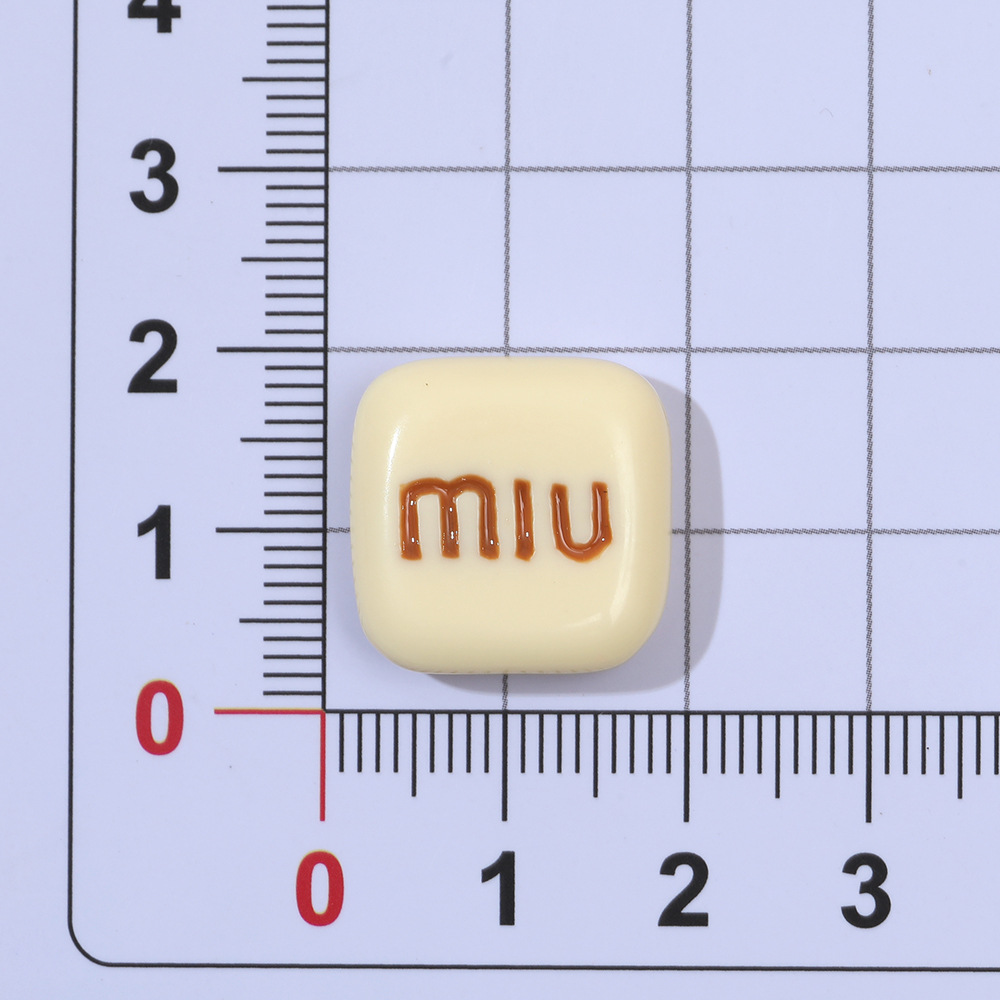 Suministro directo de fábrica serie de café de arroz carta frijol accesorios de resina DIY crema pegamento accesorios para el cabello papelería agujero zapatos y otros al por mayor