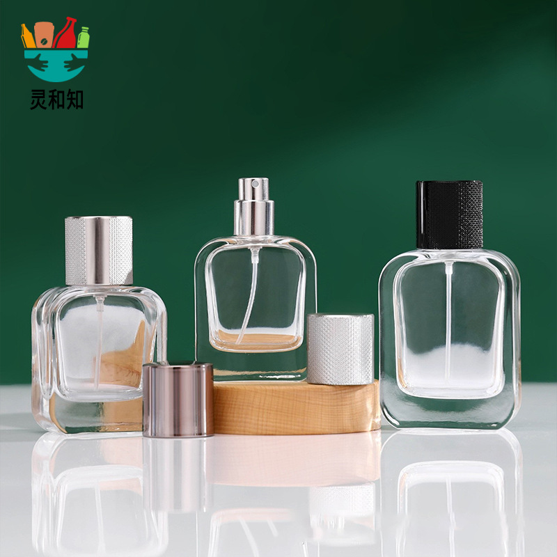 30ml透明玻璃香水瓶15卡口香水喷雾瓶100ml分装瓶喷雾香水瓶裸瓶