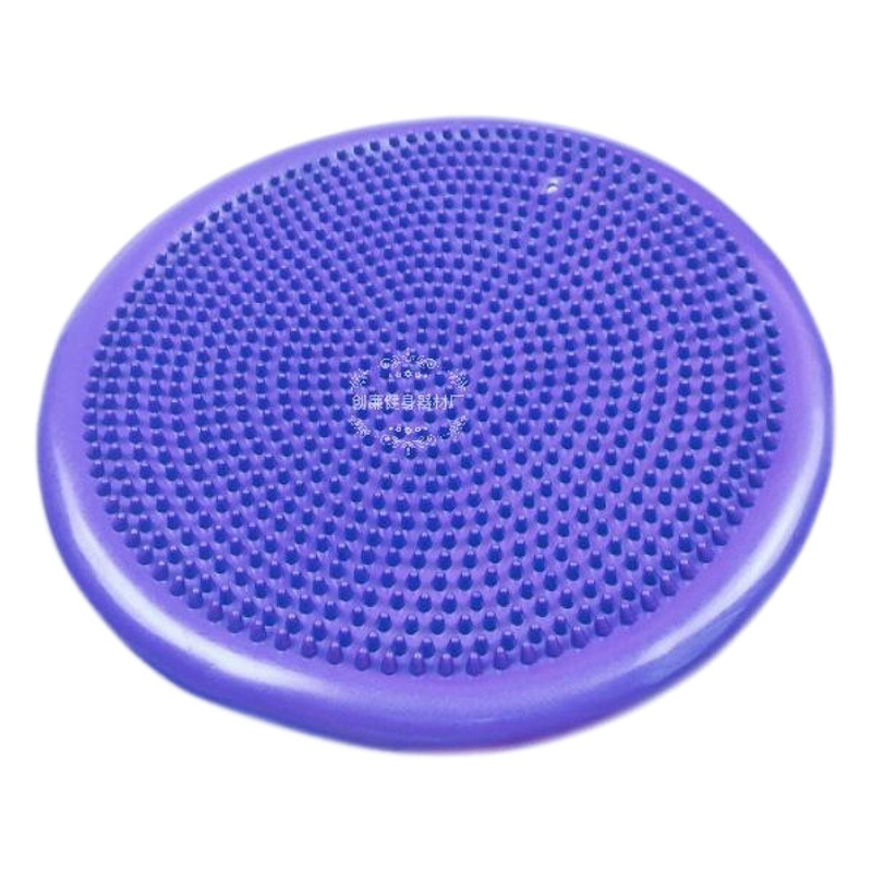 Pvc Yoga Balance Mat Strength Training Flat Mat Foot Massage Plate Children's Ankle Exercise Inflatable Cushion