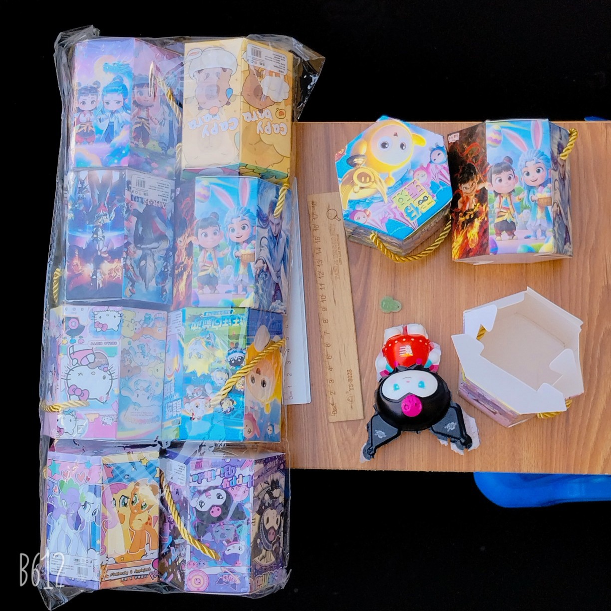Libro de Colorear Divertido con Pegatinas de Burbujas de Dibujos Animados, Pegatinas de Regalo para Manualidades, Pegatinas Educativas para Jardín de Infancia, Aprendizaje Temprano, Anime 3D