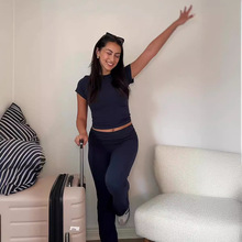 欧货早秋装2024年新款女装高级感时尚港风复古chic两件套装