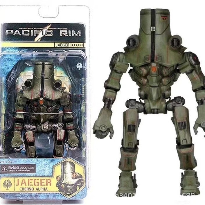 Neca Pacific Rim Russian Mecha Pvc Figure Model for Teenagers, Color Box Packaging, Export Version