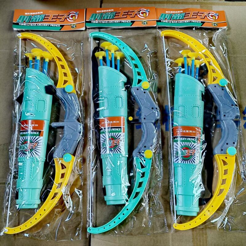 Bow length 60cm oversized simulation children's bow and arrow toys supermarket stalls push hot supply