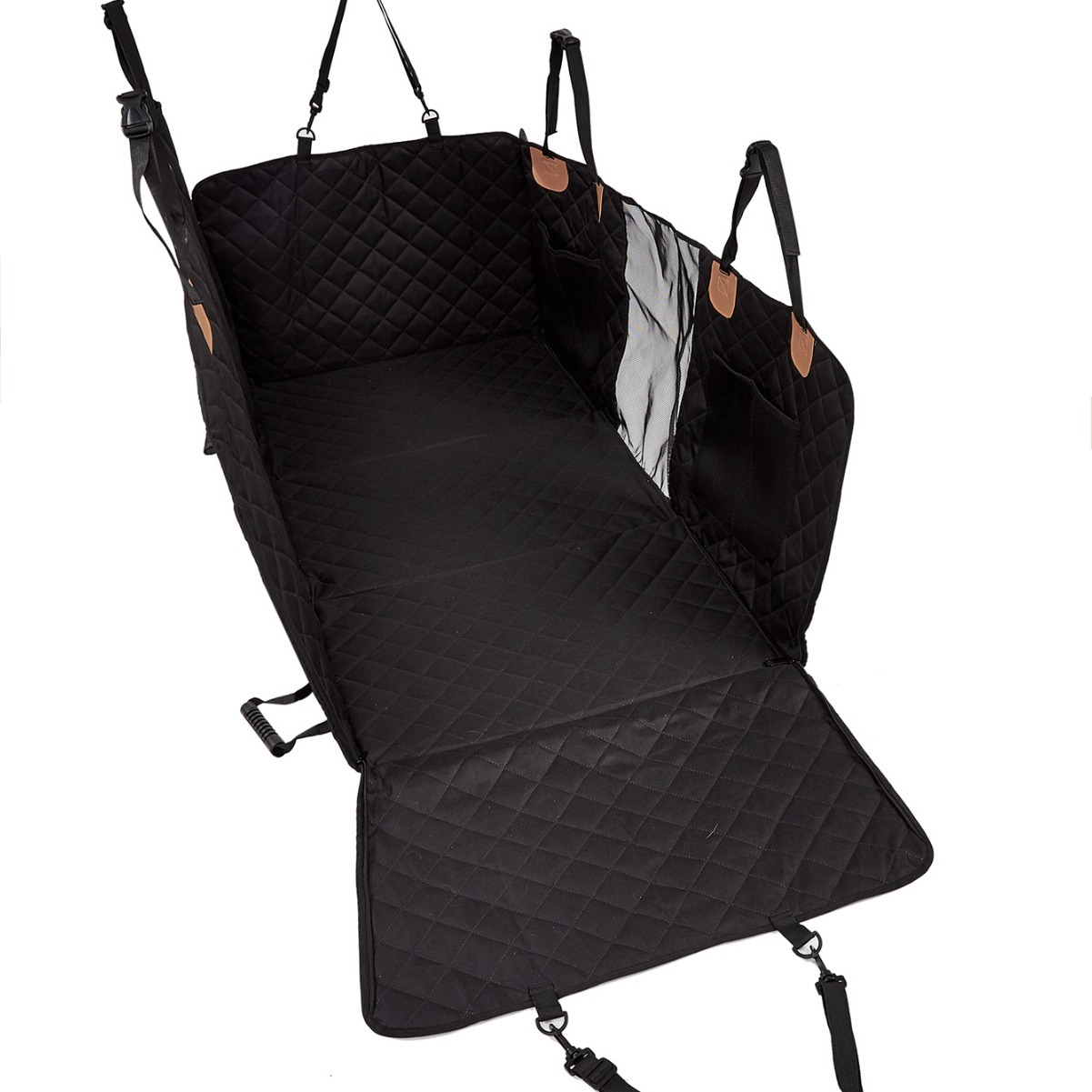 Cojín para automóvil para mascotas de Amazon transfronterizo Cojín para automóvil para perros Asiento trasero Cojín antisucio para perros artefacto