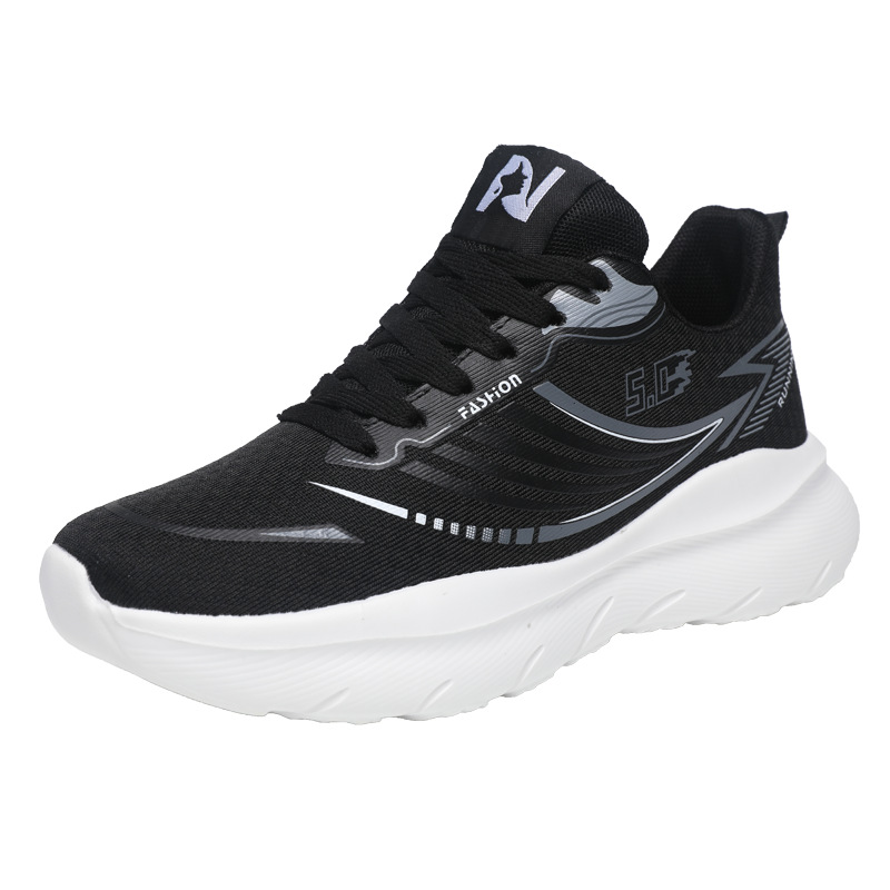 2025 nuevos zapatos deportivos ligeros para hombres y mujeres, zapatos casuales, moda transpirable, zapatos de hombre de todo fósforo, zapatos de mujer, zapatos de suela gruesa de primavera y otoño