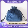 便携式定做定制收纳绒布袋