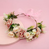 Headband, hair accessory suitable for photo sessions for bride, European style, for bridesmaid