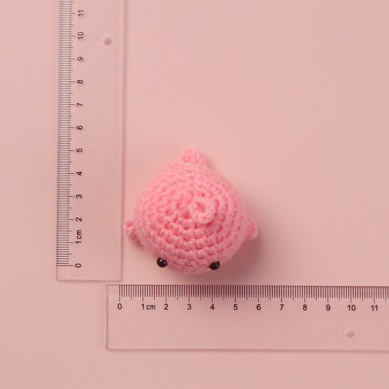 完成品クロスボーダー手作りウールかぎ針編みウサギ虎羊猫サンタクロース編みギフトキーペンダント|undefined