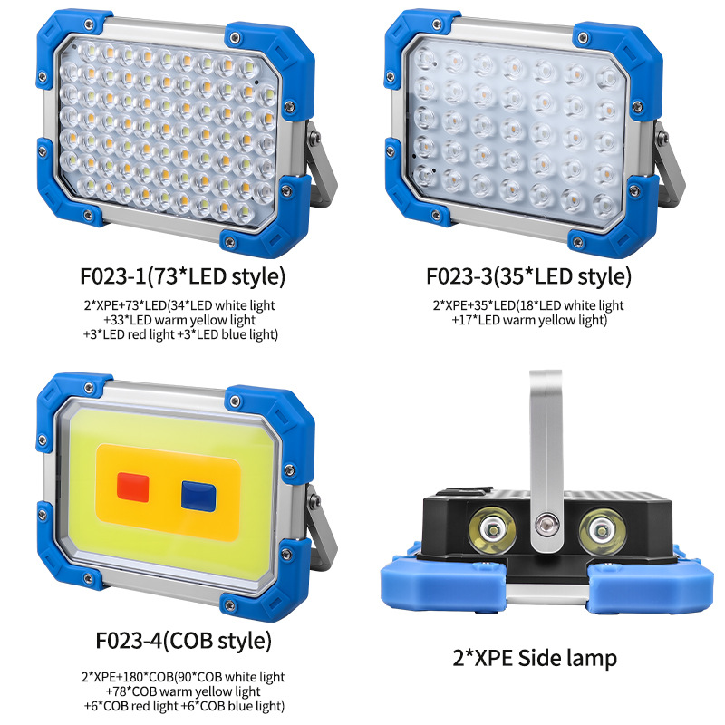 New LED Magnetic Work Portable Multi-Functional Outdoor Camping COB Auto Repair Maintenance Light_voghion.com