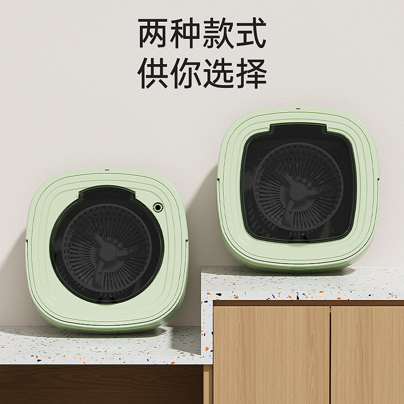 Cruz-frontera plegable lavadora hogar lavado automático integrado dormitorio viajes esenciales ropa interior calcetines lavadora