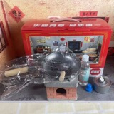 Маленькая кухня, реалистичная кухонная утварь, семейная игрушка, полный комплект