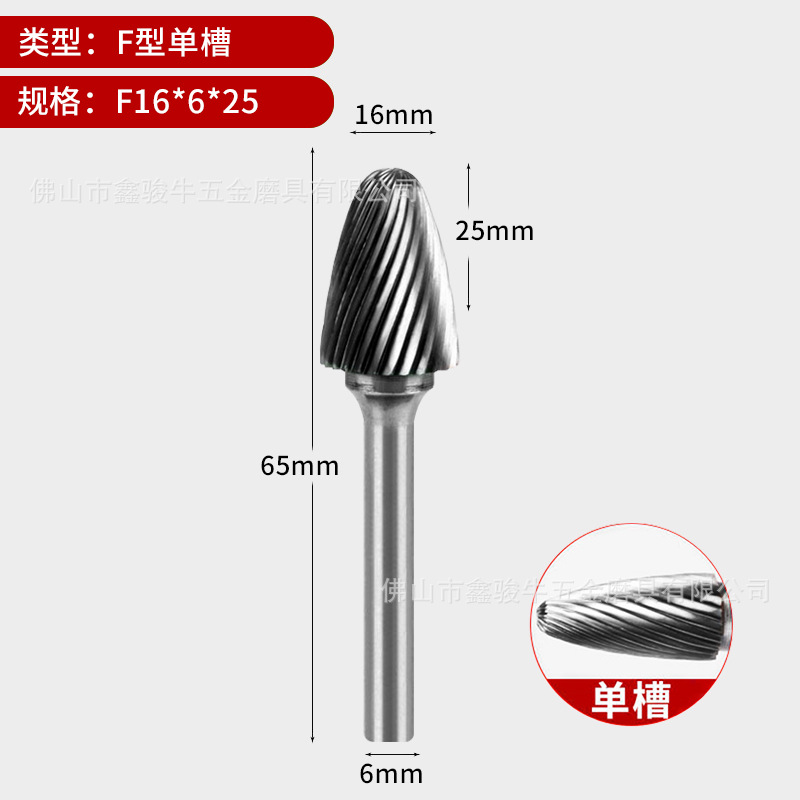 Fresa rotativa de tungsteno
