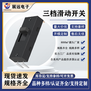 Guangdong Manufacturer Cqc Certified Push-Pull Switch Customized Hair Dryer Gear Electrician Electrical Environmental Protection Toggle Switch