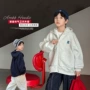 儿童字母宽松男童拉链衫