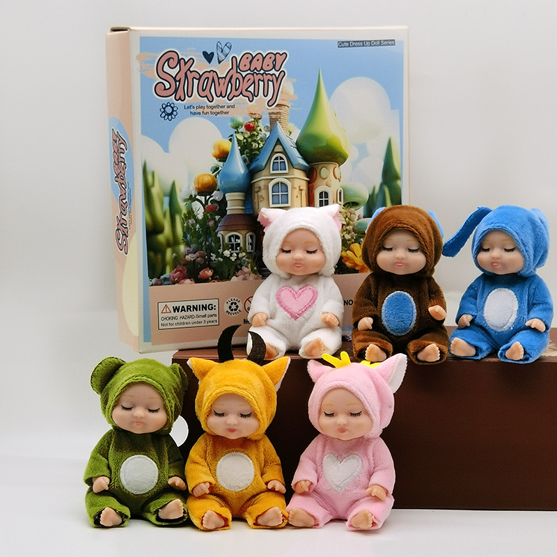 Dormir simulación renacer mini muñeca niña princesa juguetes para niños muñeca pareja regalos amigos