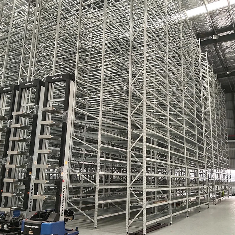 倉庫知能材料箱式CTU棚高レベル立体AGV無人搬送自動化ロボット材料箱棚|undefined