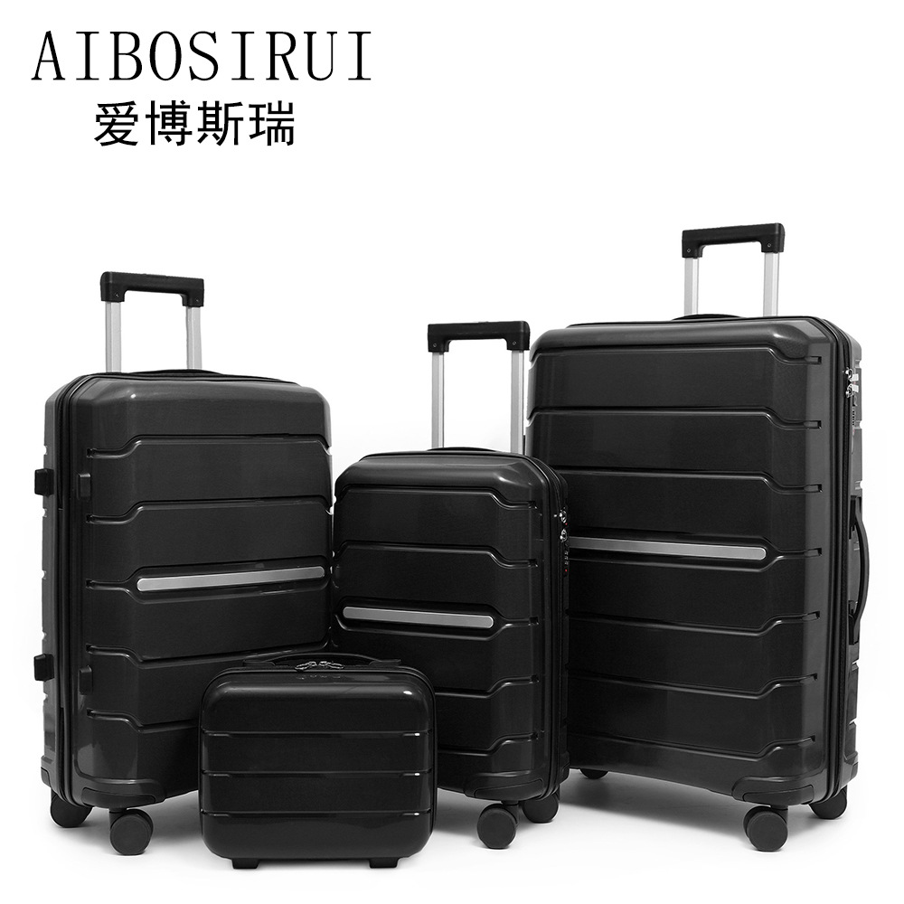 Procesamiento personalizado de maletas de viaje casuales de moda pueden agregar LOGO a los clientes maletas de tracción de negocios maletas de desgaste