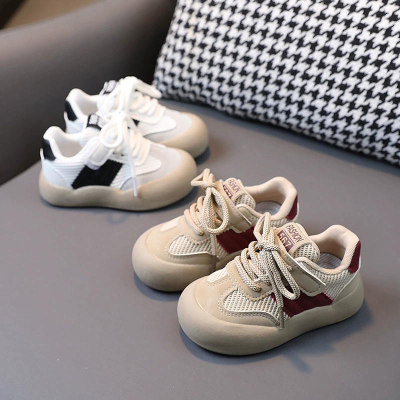 Детские кроссовки 2024 Весна и осень, новая детская повседневная обувь, кроссовки для мальчиков, модные кроссовки для девочек, обувь для малышей