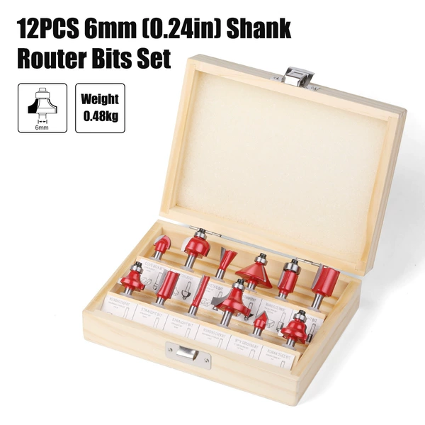 12 pieces of set 6-red